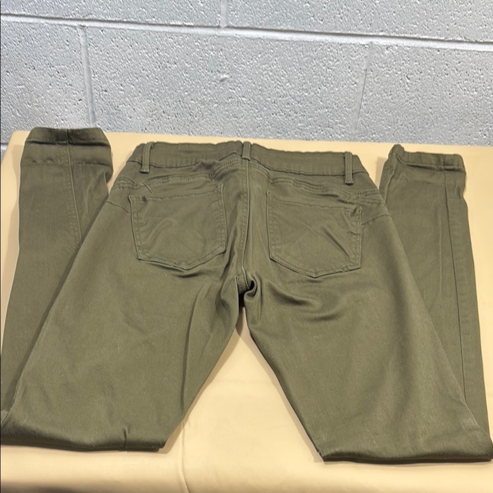 Rio low rise better booty Olive Green stretch Pants​​​​​